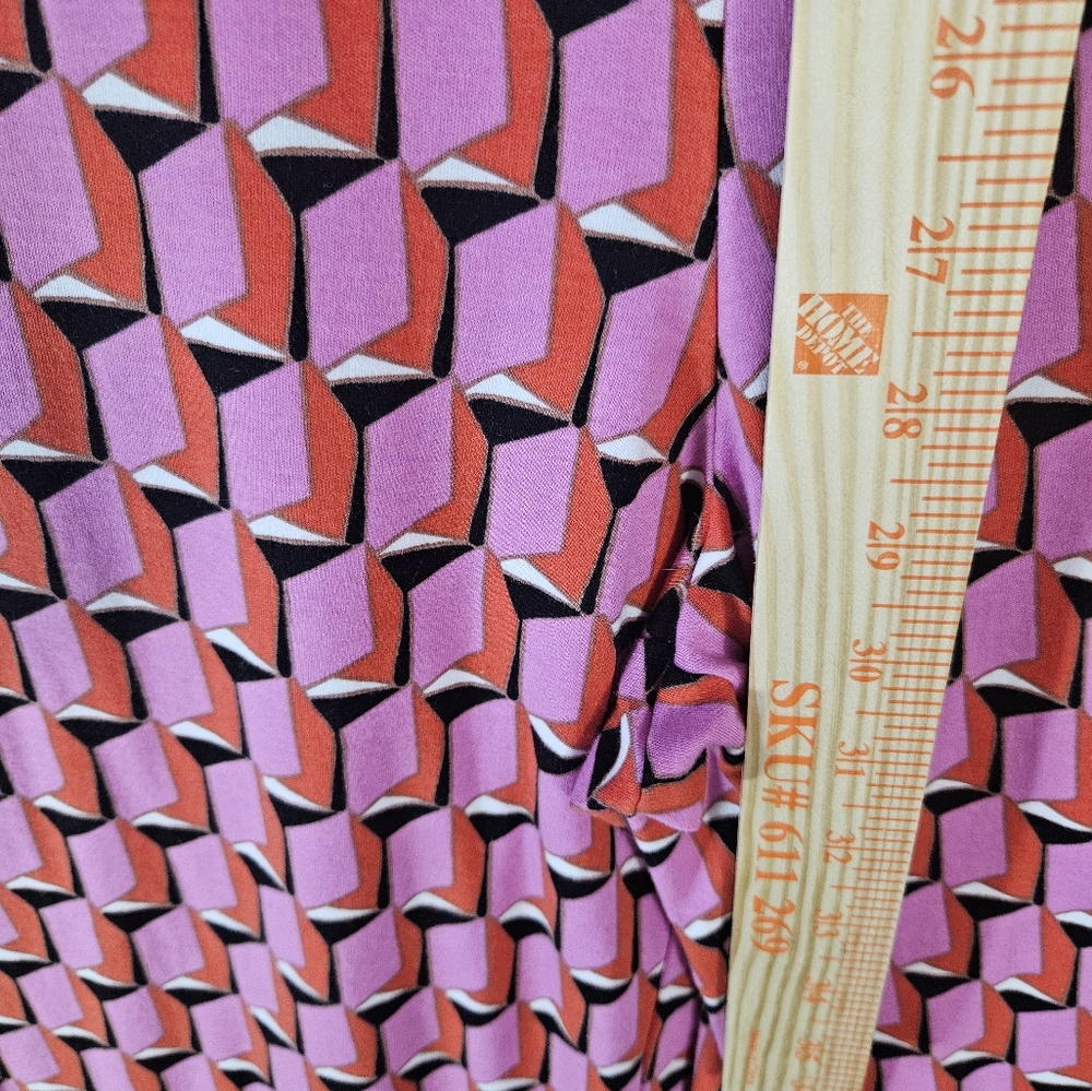 Pink Geometric Pattern Jumpsuit - image 6